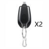 46c65428-4220-4503-bbff-1e786ba15b73.jpg 1500mAh Mini Power Emergency Charger With Type-C Fast Charging Backup Power Bank