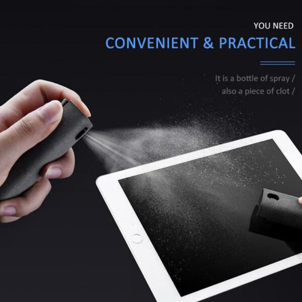 Phone Computer Screen Cleaner Dust Removal Microfiber Cloth Set 2 in 1
