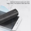 Phone Computer Screen Cleaner Dust Removal Microfiber Cloth Set 2 in 1