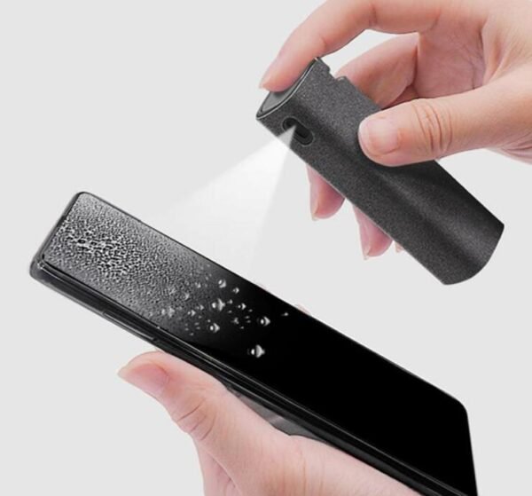 Phone Computer Screen Cleaner Dust Removal Microfiber Cloth Set 2 in 1
